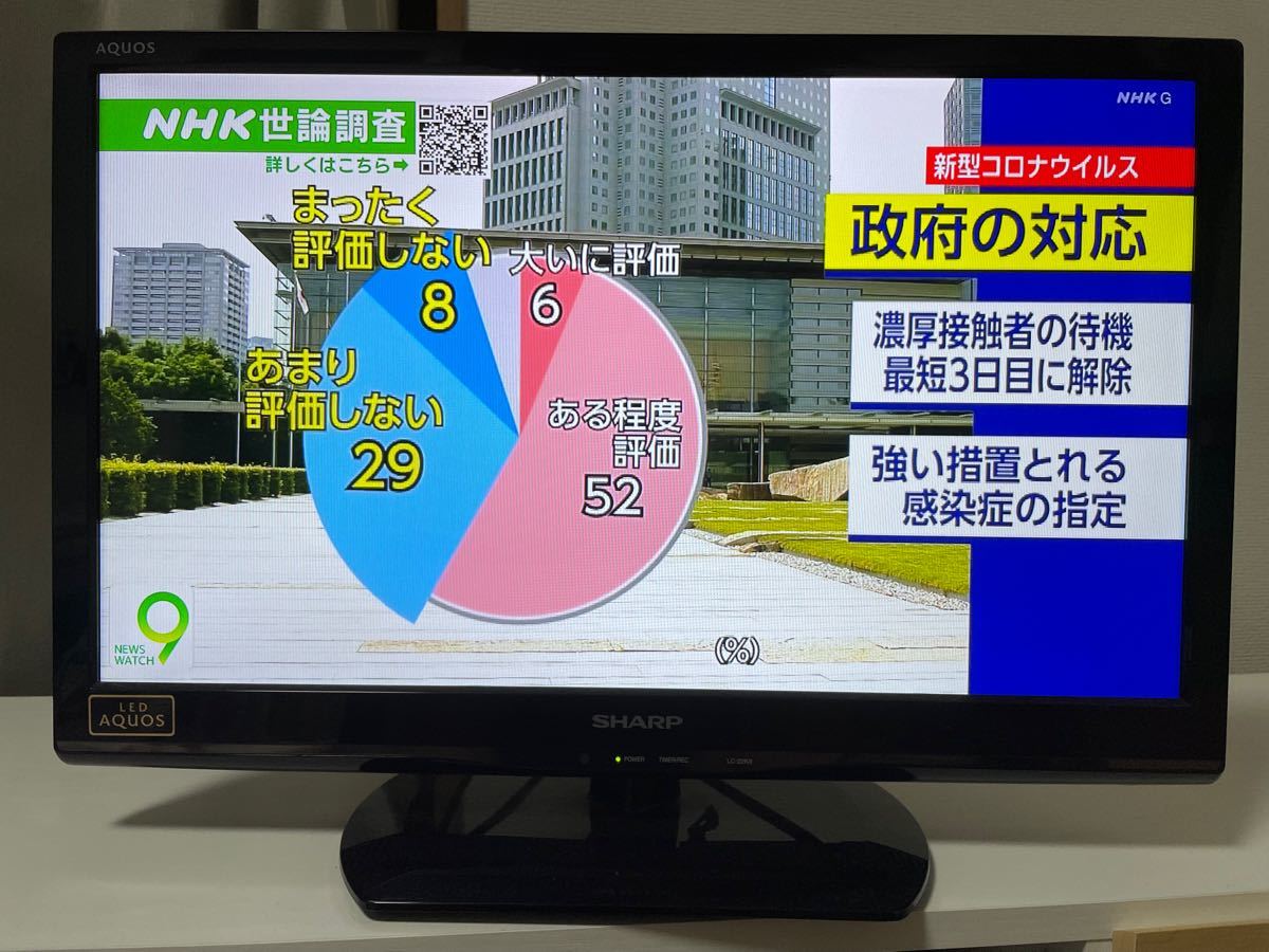 SHARP(シャープ) LED AQUOS LC-22K9 22V型 地デジ液晶テレビ13年製