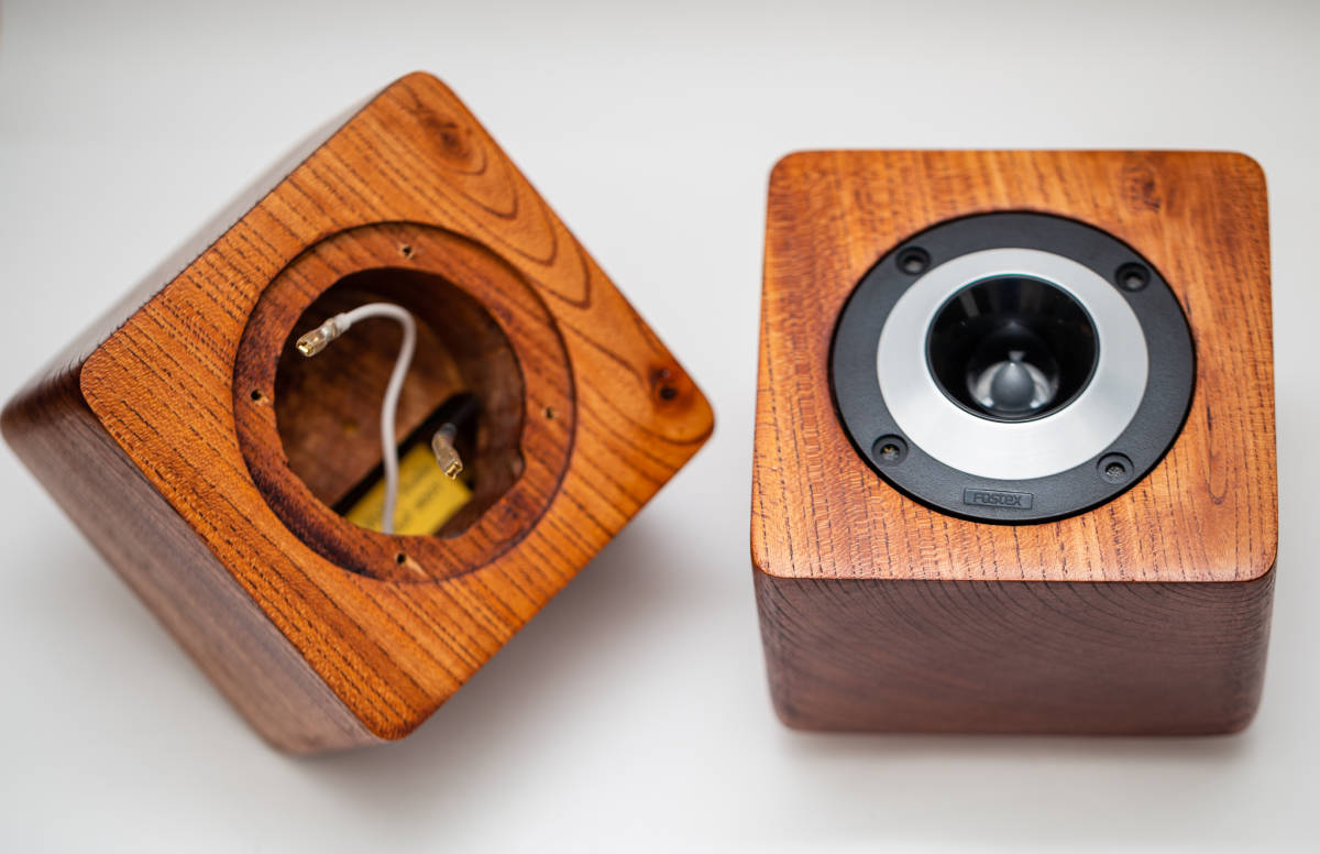 Yahoo!オークション - FOSTEX FT17Hツイーター用 BOX + ネットワーク付