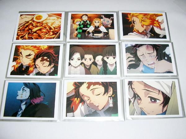 鬼滅の刃 無限列車編 第二話 ランダムブロマイドくじ 9枚 竈門炭治郎