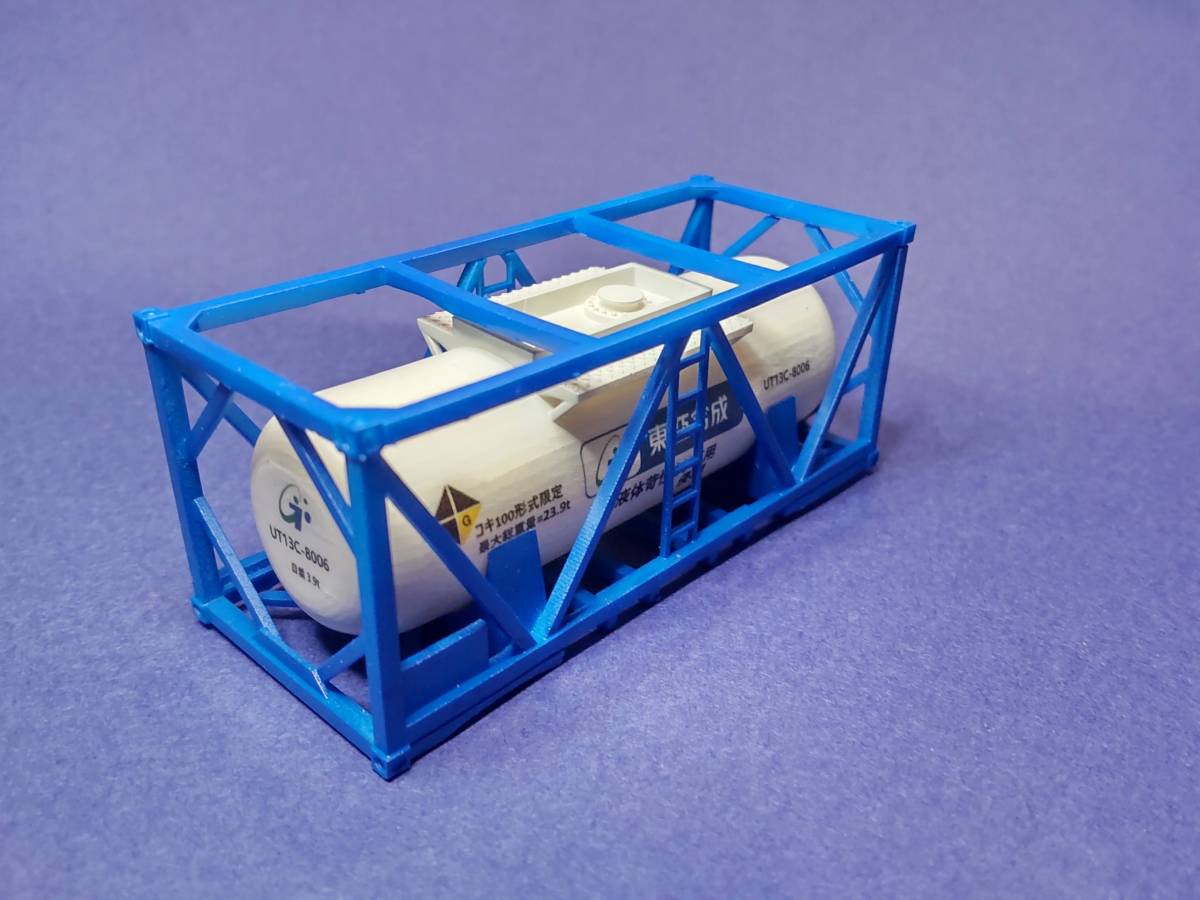 Yahoo!オークション - タンクコンテナ 20ft UT13C 東亞合成 灰/青 1個