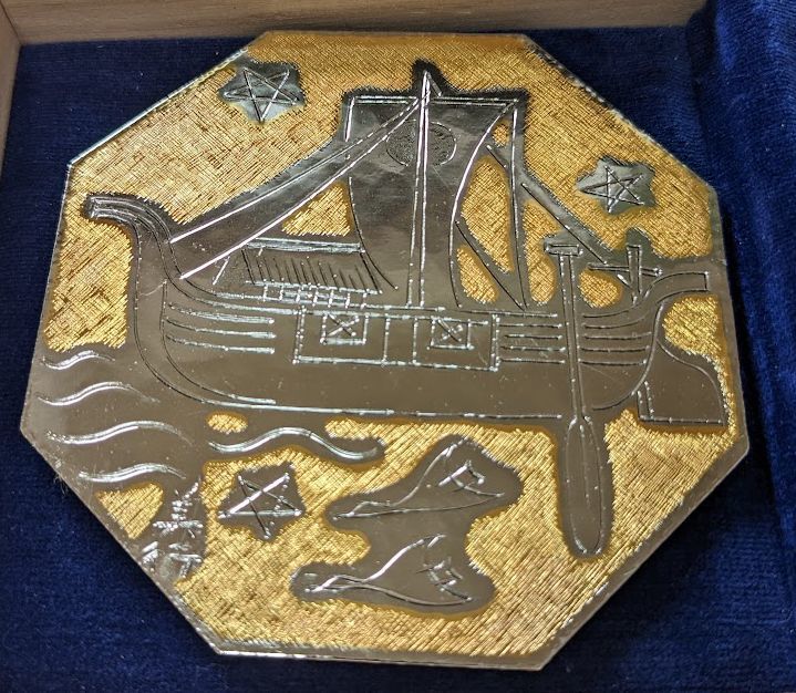 Yahoo!オークション - 未使用品 帖佐美行 結ぶ心 コースター 2枚セッ