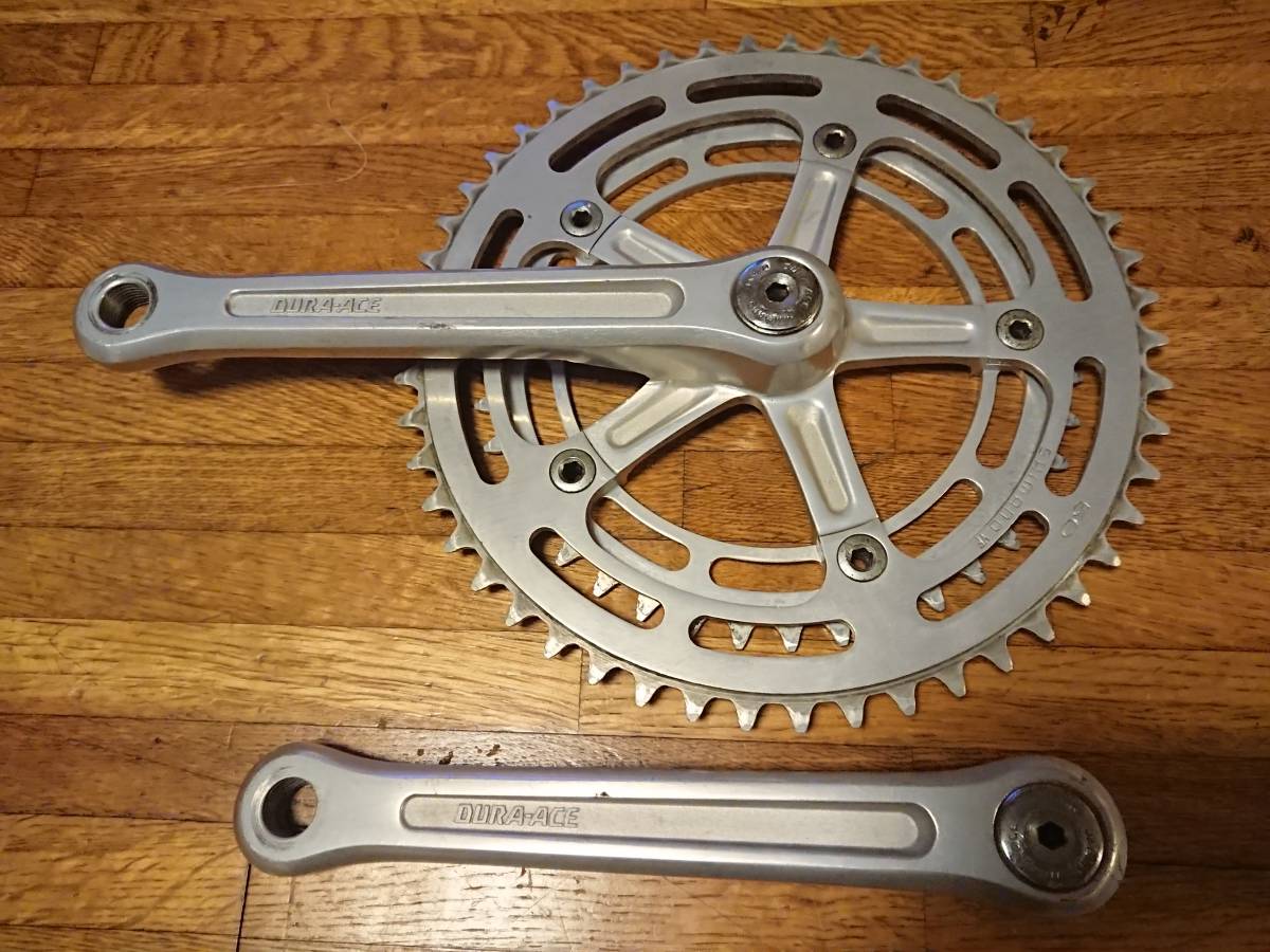 Yahoo!オークション - レア シマノ 初代 ジュラエース 鍛造クランク セ