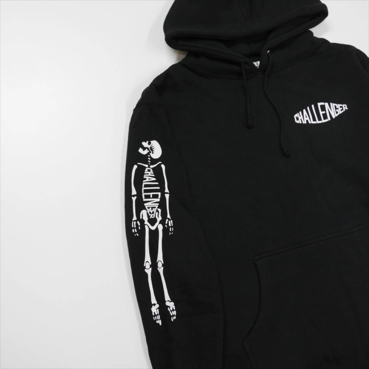 Lサイズ】長瀬着 CHALLENGER 10TH SKULL LOGO HOODIE チャレンジャー