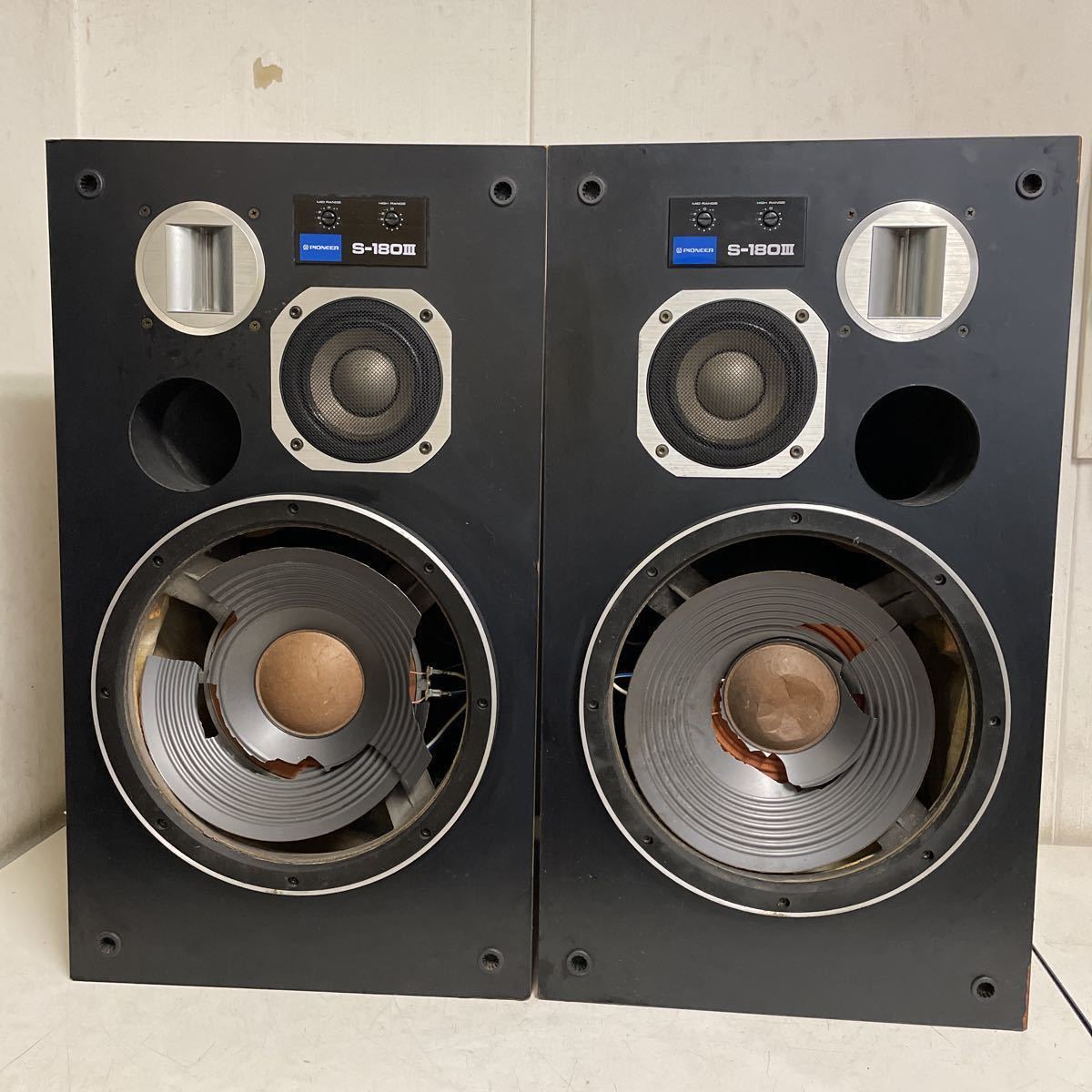 中古 Pioneer パイオニア スピーカー S-180III Yahoo!オークション