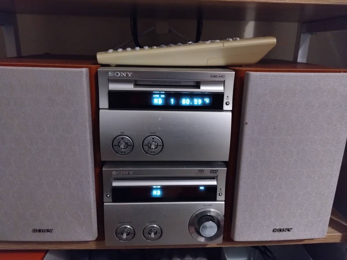 Yahoo!オークション - SONY ミニコンポ ジャンク品 CMT-SE3/MDS-SE9
