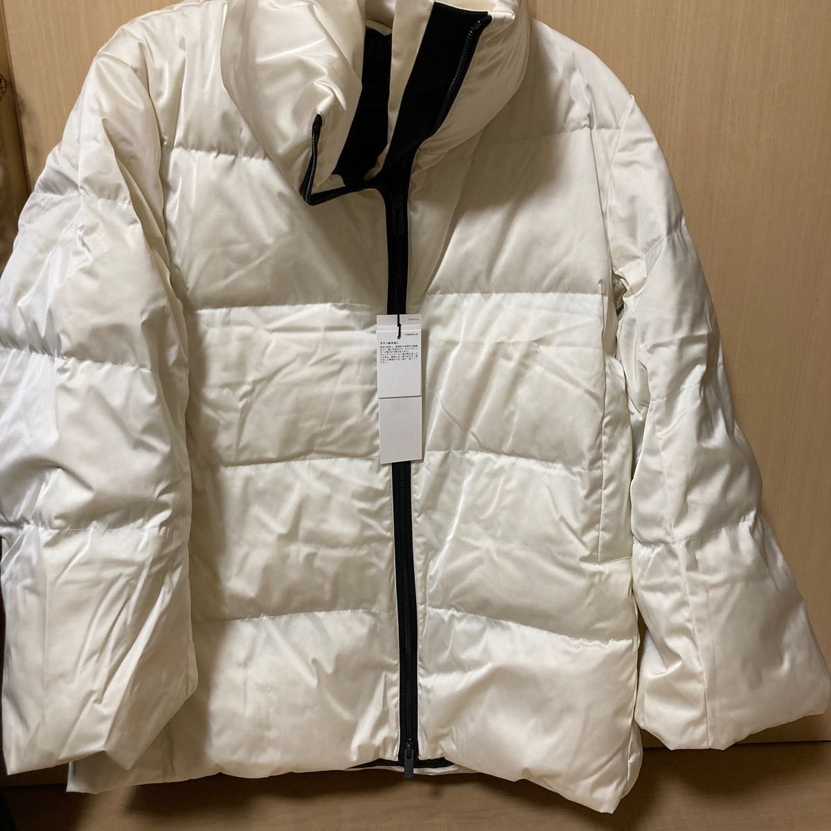 ユニクロ＋J ダウンボリュームジャケット ホワイト M 新品未使用タグ