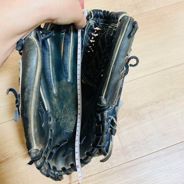 匿名配送】 激レア デサント 一般 軟式 グローブ 左投げ 稀少なデニム