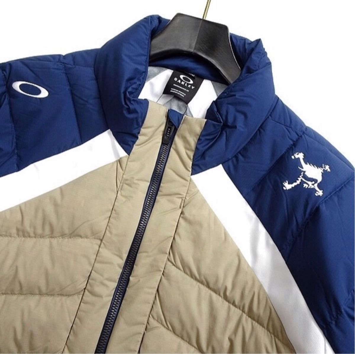 新品 OAKLEY オークリー スカル ダウンジャケット M / ゴルフウェア