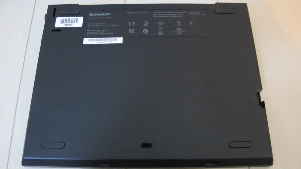 Yahoo!オークション - ジャンク Lenovo ThinkPad X230 Ultrabase ドッ