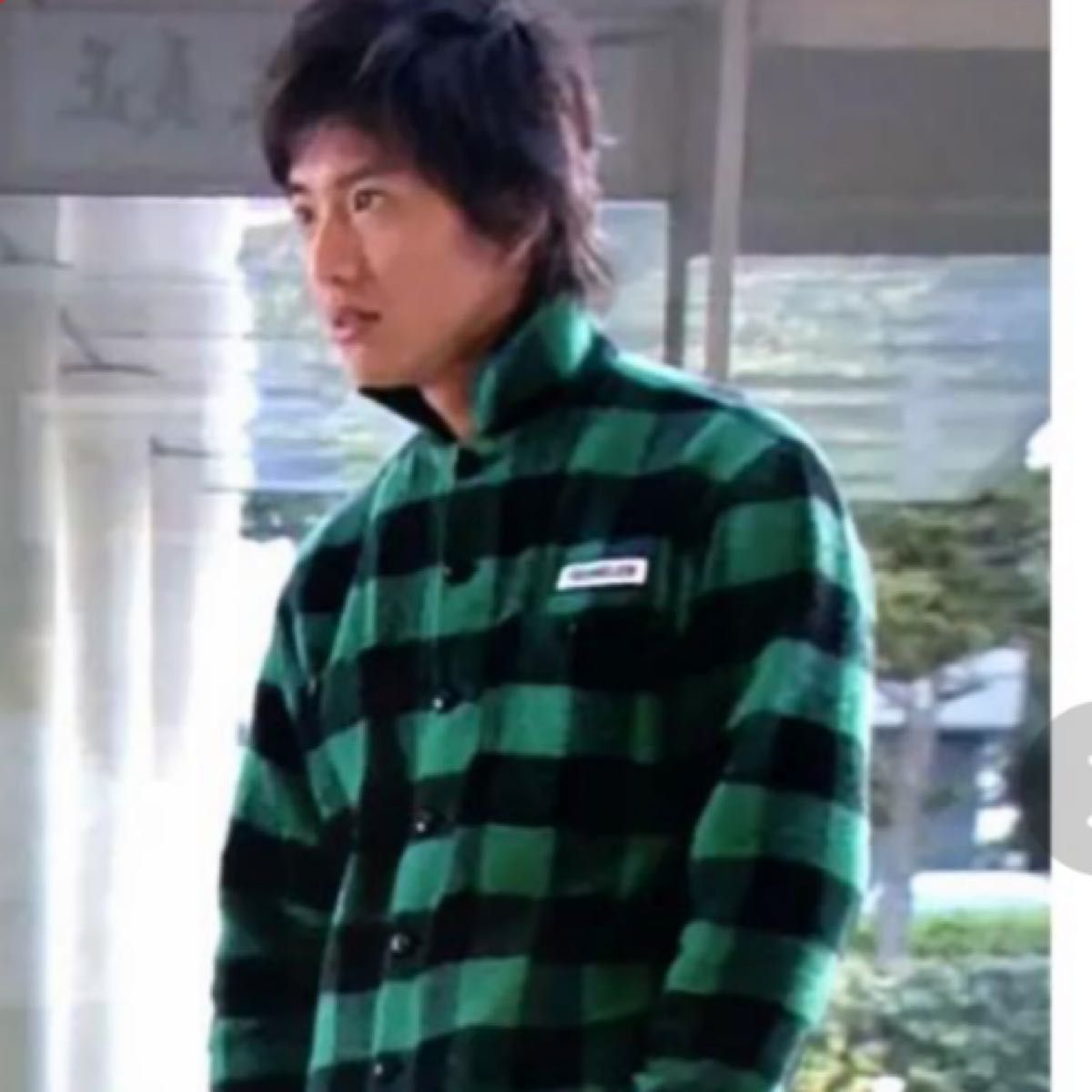 バッファロー チェック ネルシャツ ヘビーネル ne キムタク 希少 古着