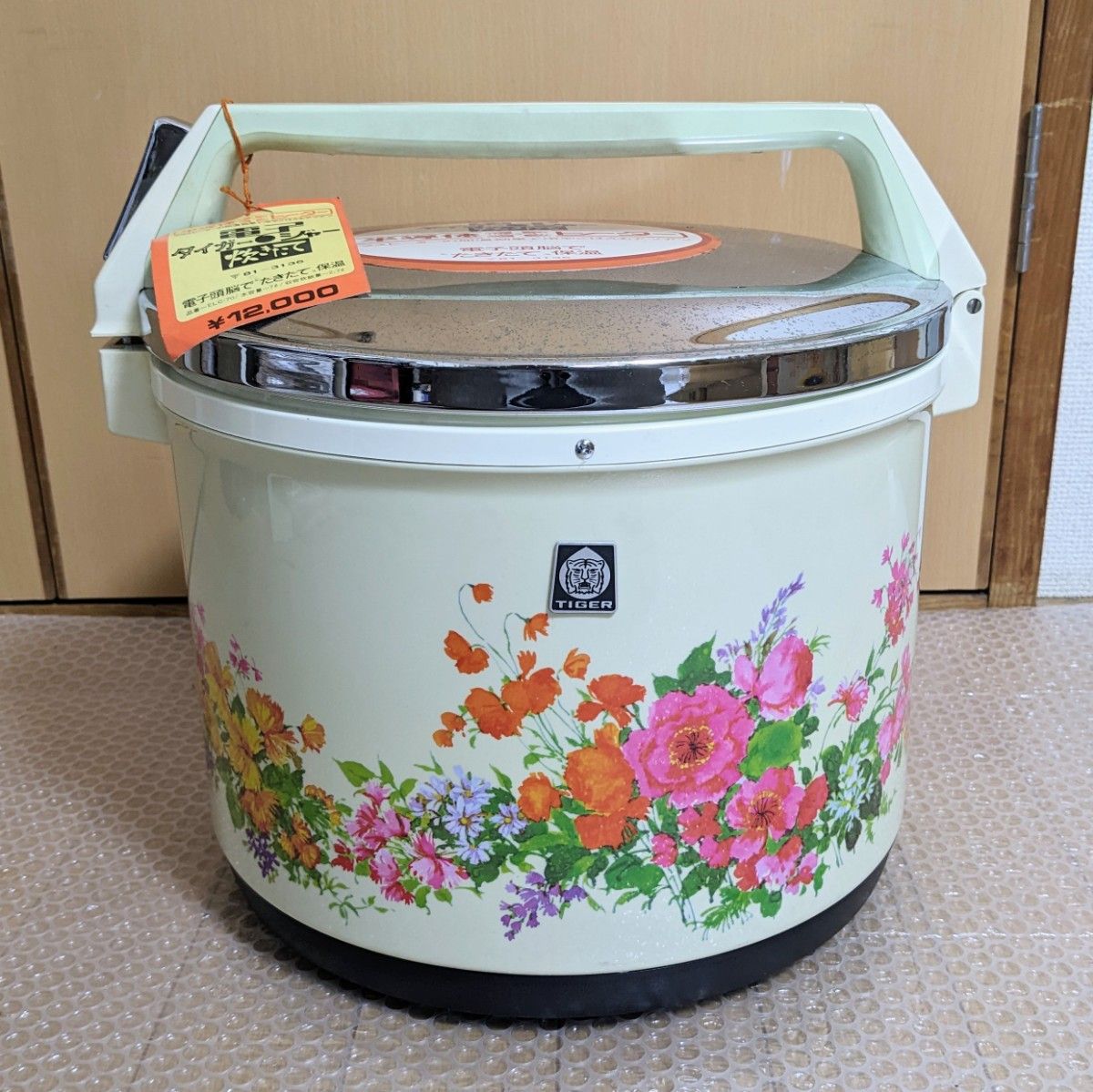 未使用デットストック昭和レトロ家電 TIGERタイガー炊飯器 電気ジャー