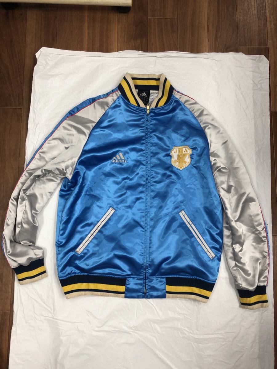 Yahoo!オークション - adidas アディダス スカジャン JFA 日本代表モデ