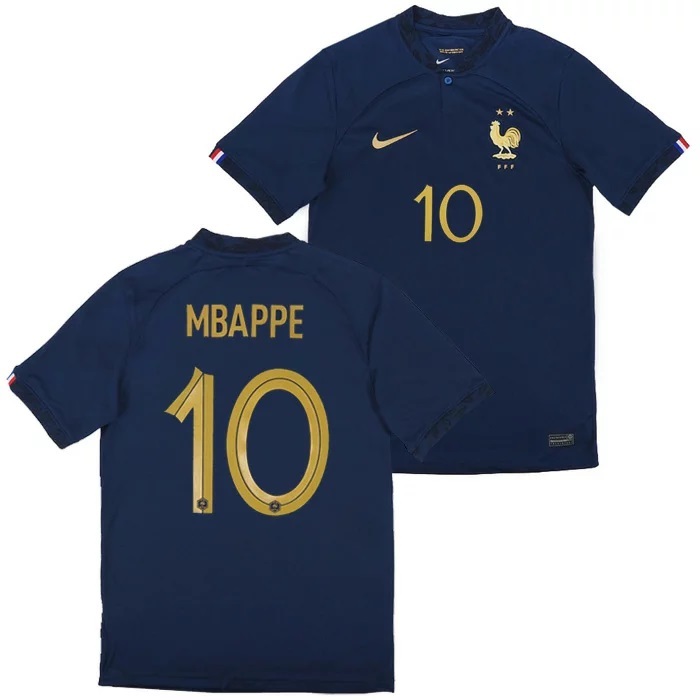 Yahoo!オークション - W杯 新品 フランス代表home決勝戦着用ユニフォー