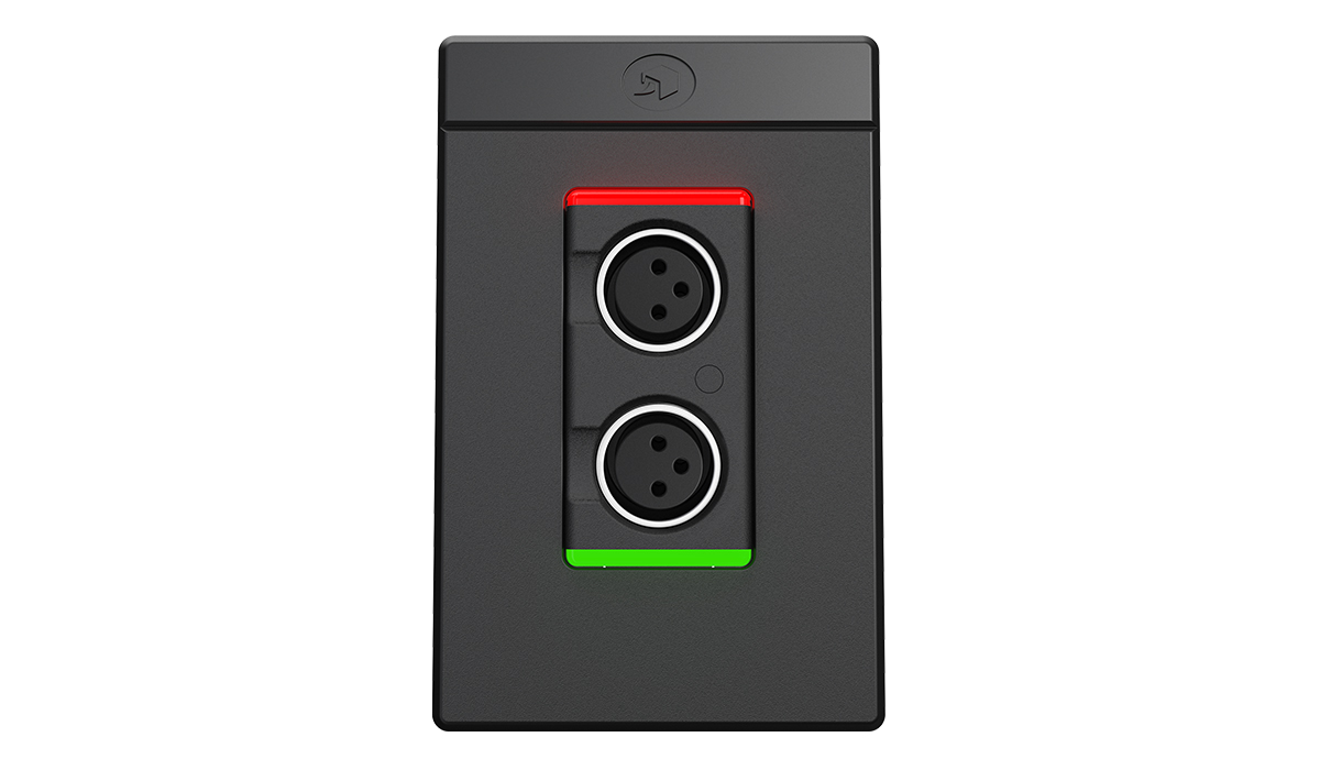 xIn XLR 2｜Dante対応2x0ウォールプレート｜オーディオブレインズ