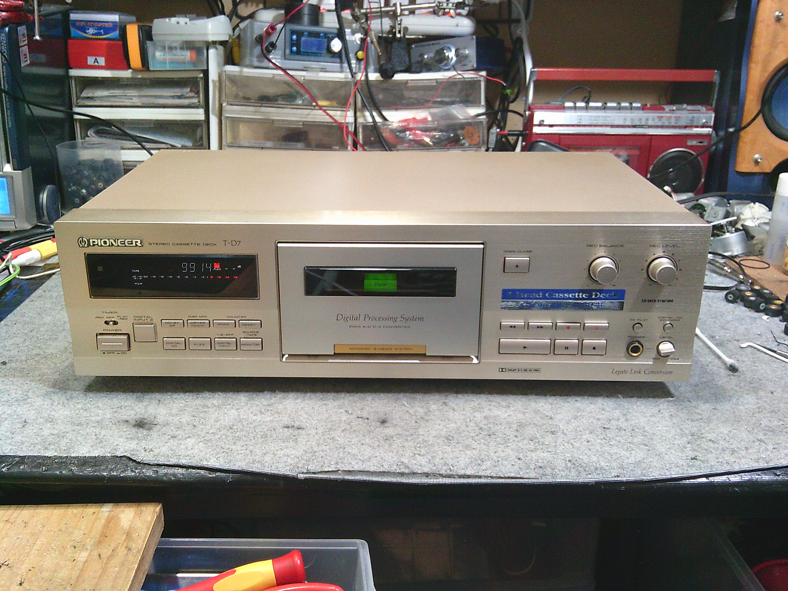 PIONEER T-D7 走行不良 – Audiolife － Enjoy your audio life!!