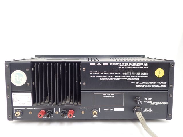高額買取実施中!!】SAE MK-2400 高級パワーアンプ マークレビンソンと