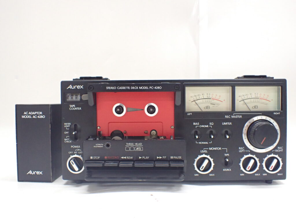 高額買取実施中!!】カセットデッキ AUREX(オーレックス) PC-4280
