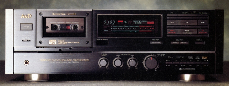 Specifications of A & D GX-Z9100EX Akai / Akai