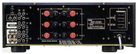 Specifications of NEC A-10IV NEC