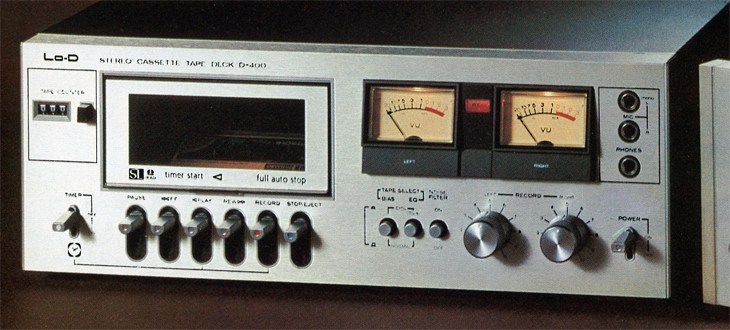 Lo-D D-400の仕様 ローディ/日立