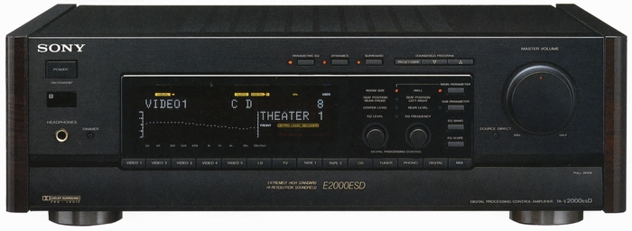 SONY TA-E2000ESD AVアンプ 本体 リモコン付き SONY TA-E2000ESDの仕様