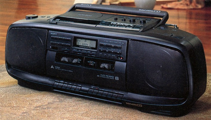 SONY CFD-300(DoDeCaHORN CD)の仕様 ソニー