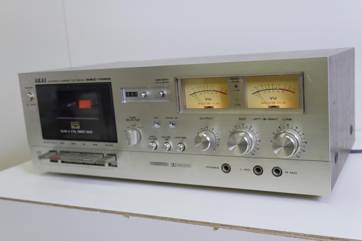 AKAI アカイ カセットデッキ GXC-709D 買取情報 | オーディオの買取屋さん