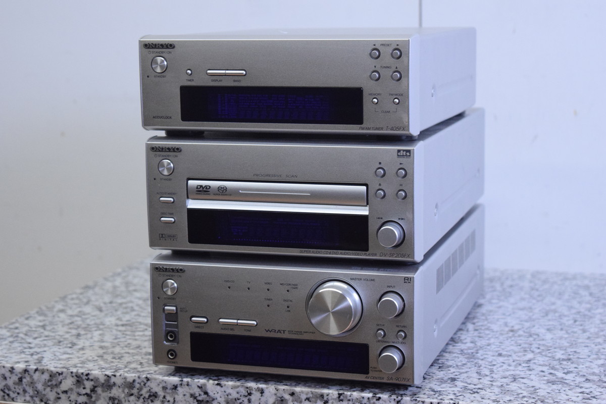 ONKYO/オンキョー T-405FX DV-SP205FX SA-907FX コンポセット 買取情報