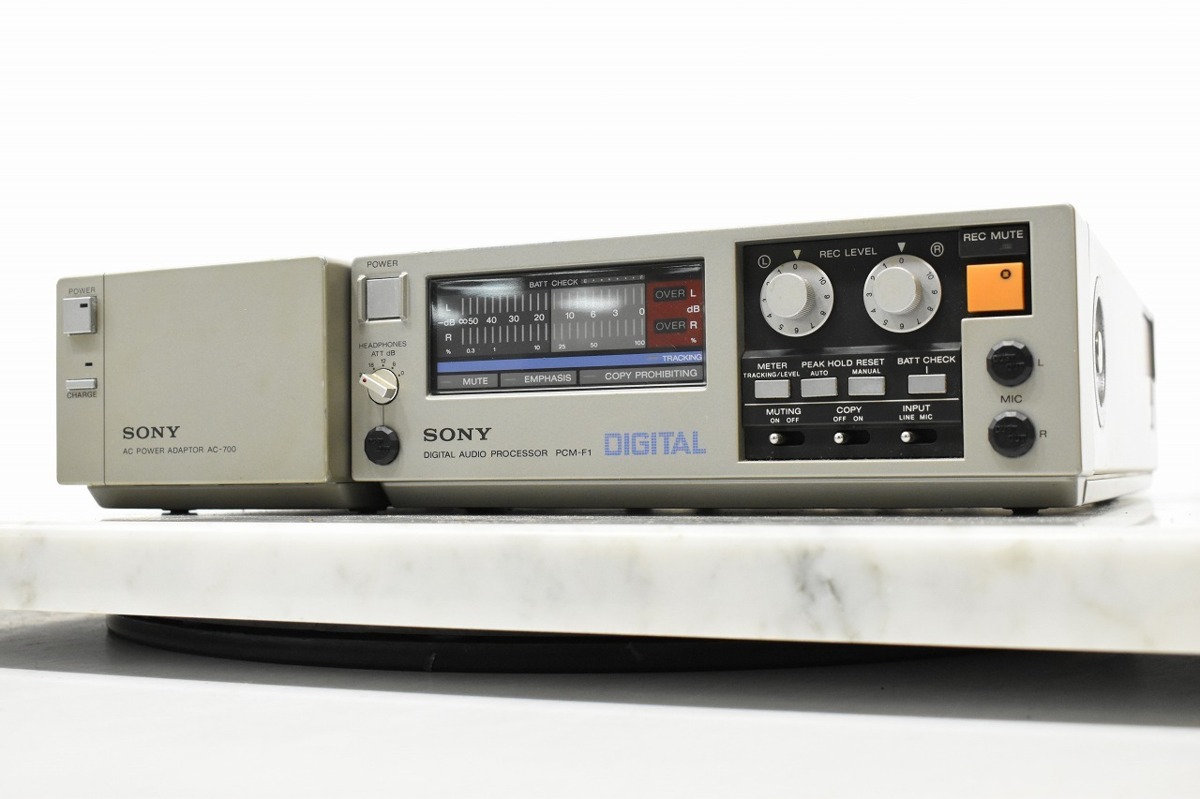 ソニー SONY PCM-F1 PCMデジタルオーディオプロセッサー 買取情報