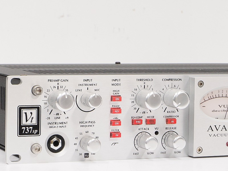 Avalon design VT-737SP 真空管 マイクプリアンプ/オプト