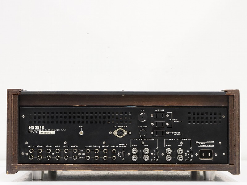 LUXMAN SQ38FD 真空管 プリメインアンプ SQ-38FD ラックスマンを宮崎県