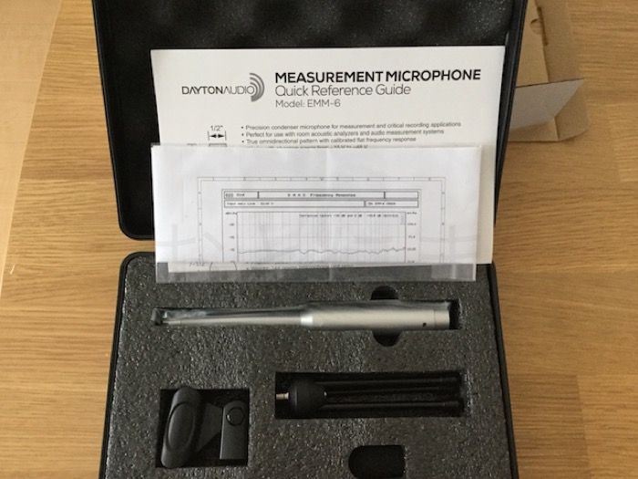 安くても実用十分！測定マイク Dayton Audio EMM-6の購入レポート | お