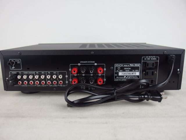 DENON プリメインアンプ PMA-390AE高価買取実績 オーディオ高額査定