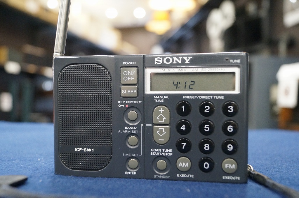 SONY BCLラジオ ICF-SW1S高価買取実績 オーディオ高額査定