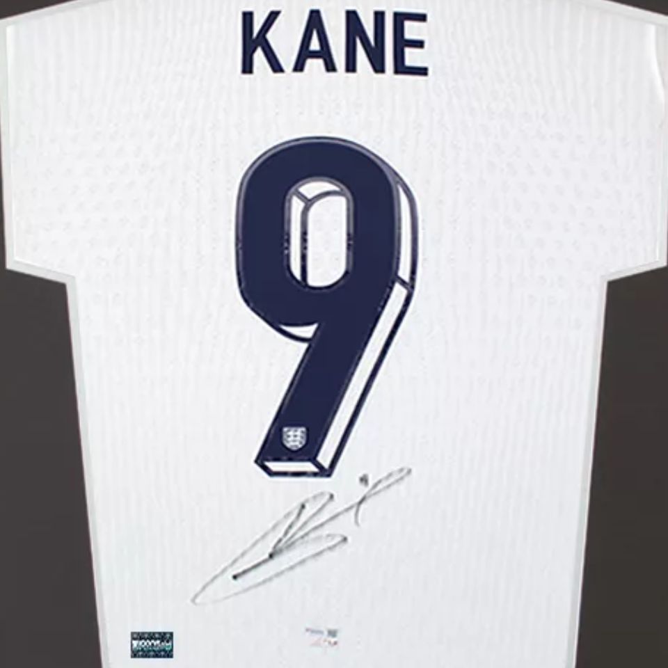 ハリー・ケイン【直筆サイン入り】イングランド代表2024ホーム