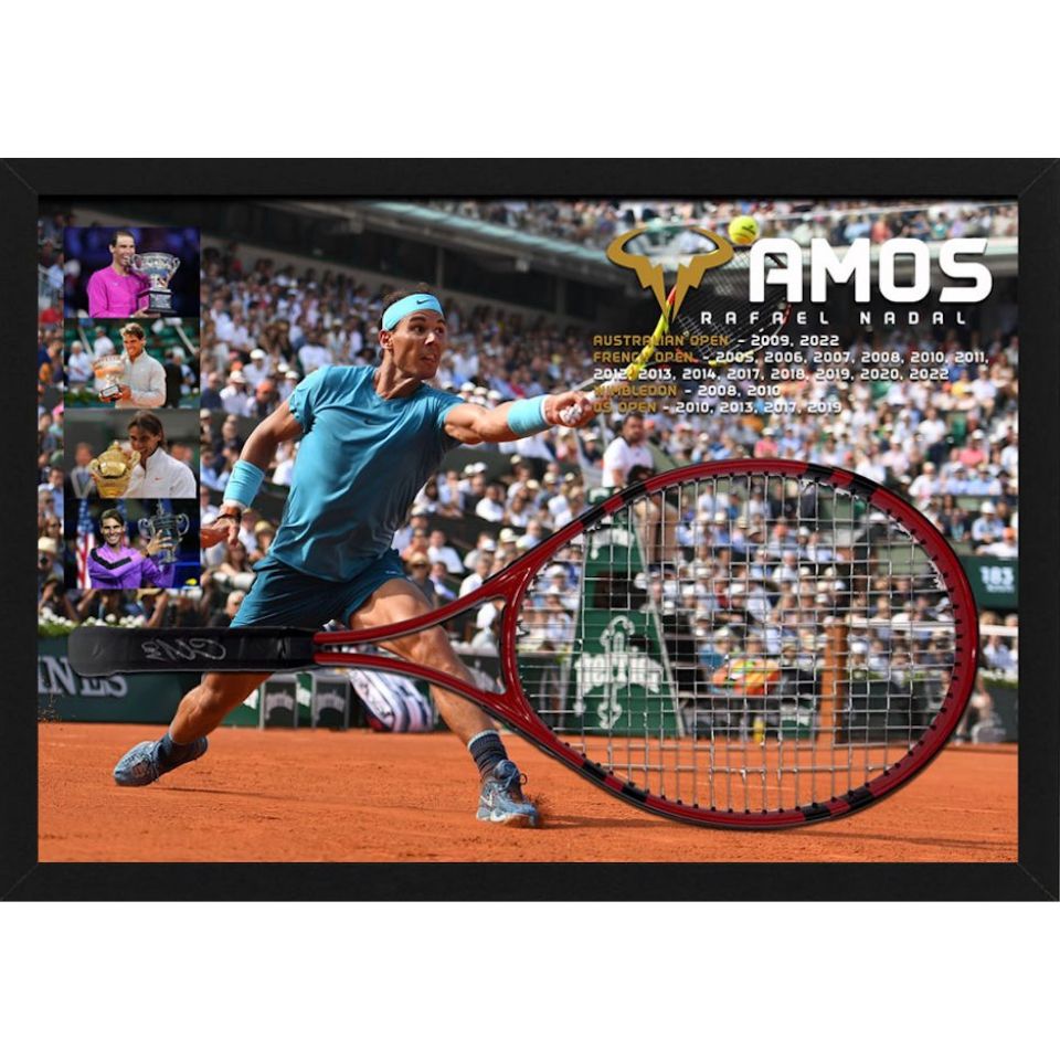 ラファエル・ナダル 直筆サイン入りスポーツメモラビリア – AuthentiCo.