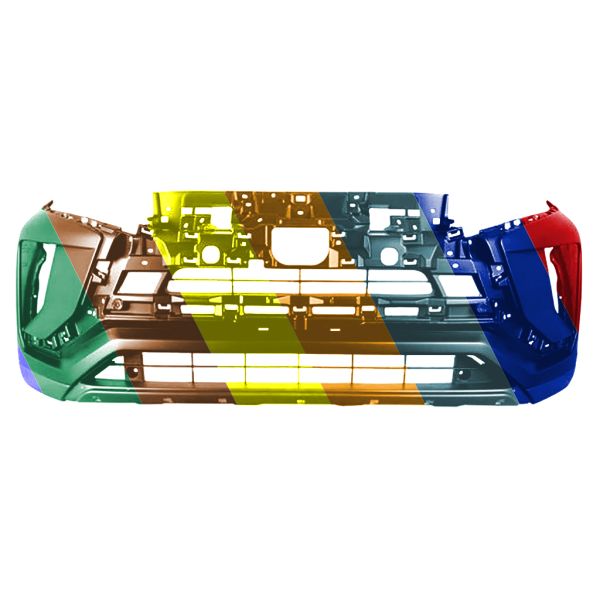 MITSUBISHI ECLIPSE CROSS FRONT BUMPER COVER PRIMED (SE/SEL)(W