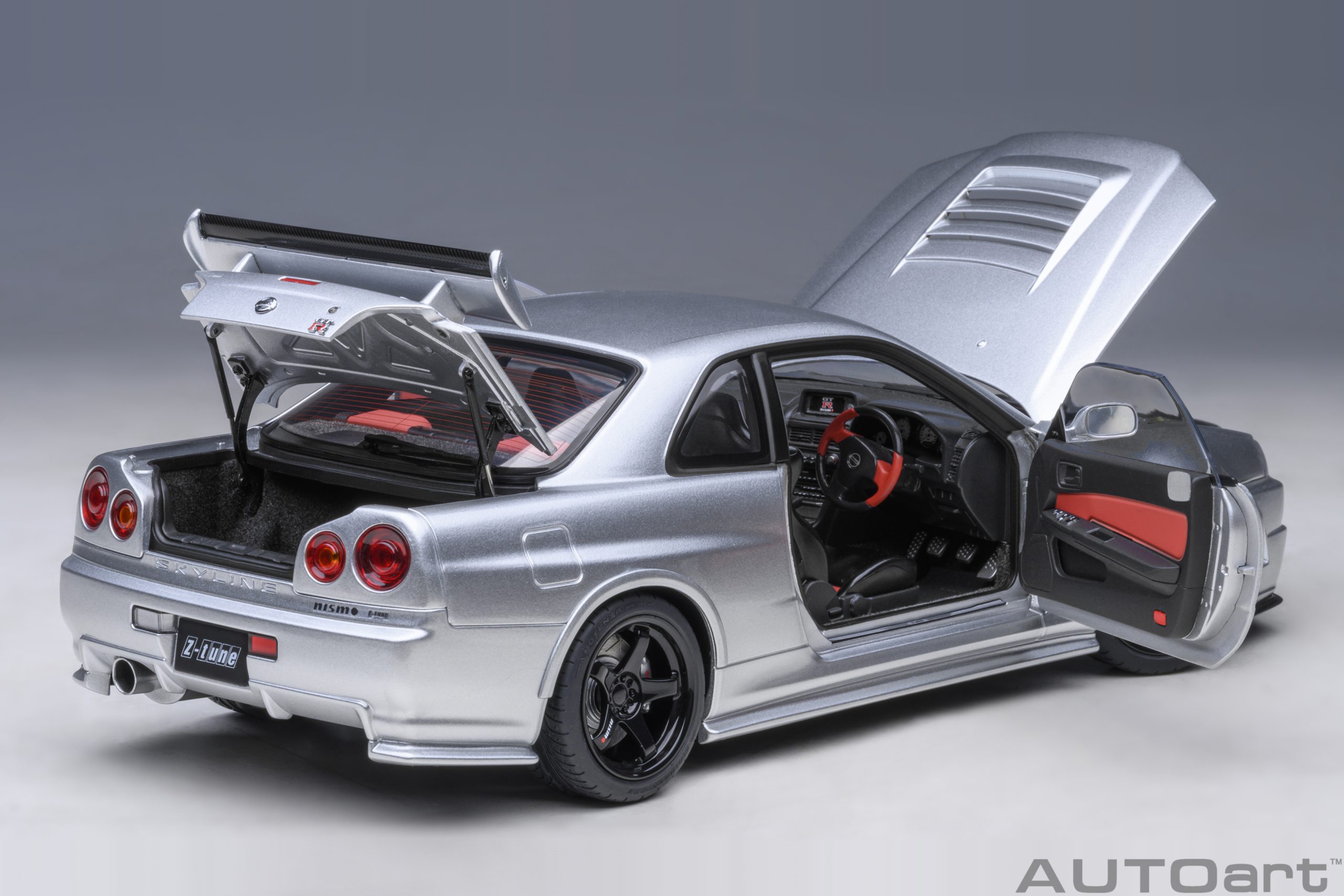 Nissan Skyline GT-R (R34) Z-tune (Z-tune Silver) | AUTOart