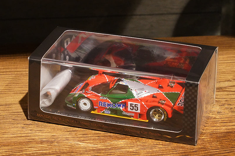 1/43 MAZDA 787B #55 ルマン24時間 100周年 優勝車パレード モデル