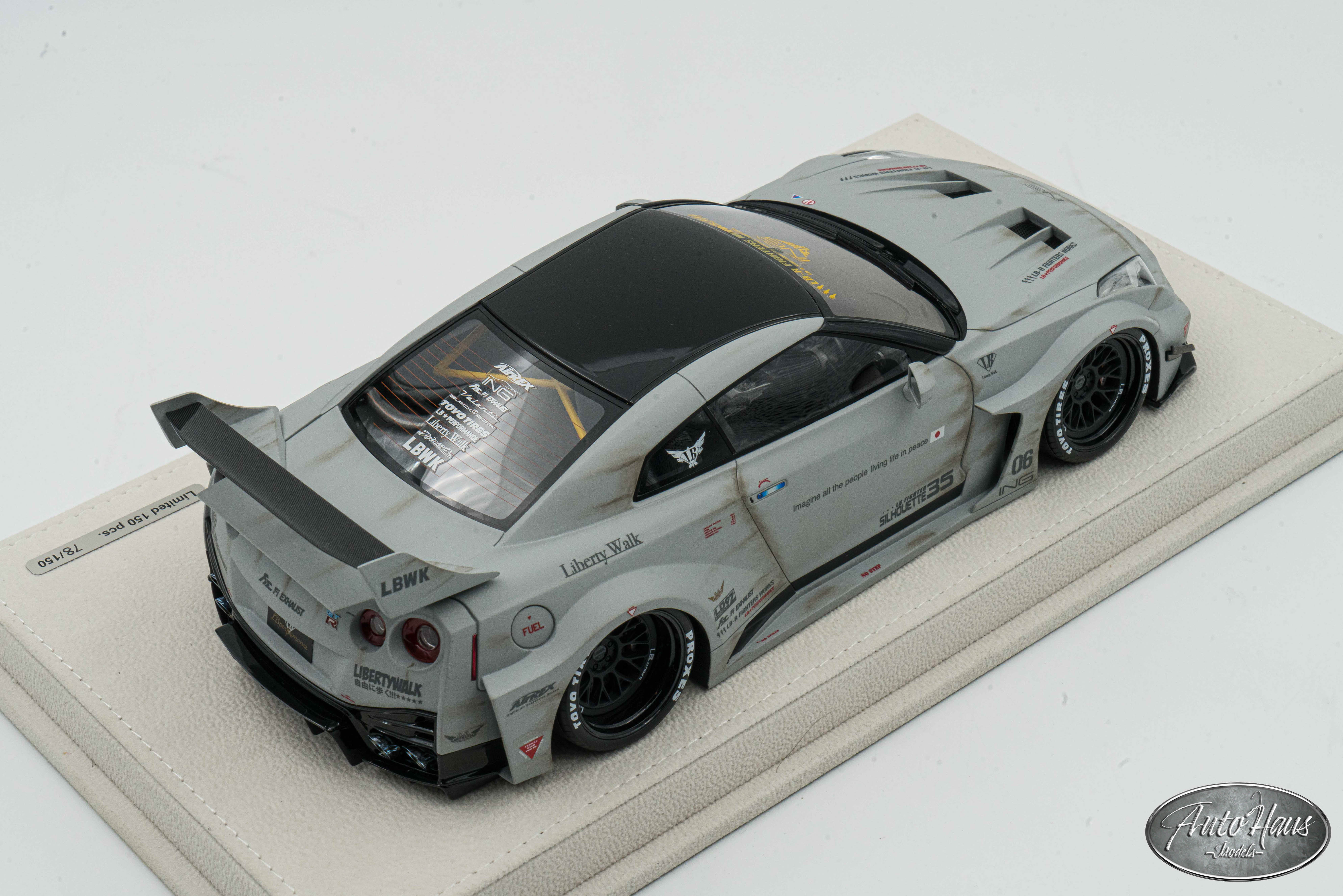 1/18 Make UP LB Silhouette Works GT Nissan GTR R35 35-GT RR Zero