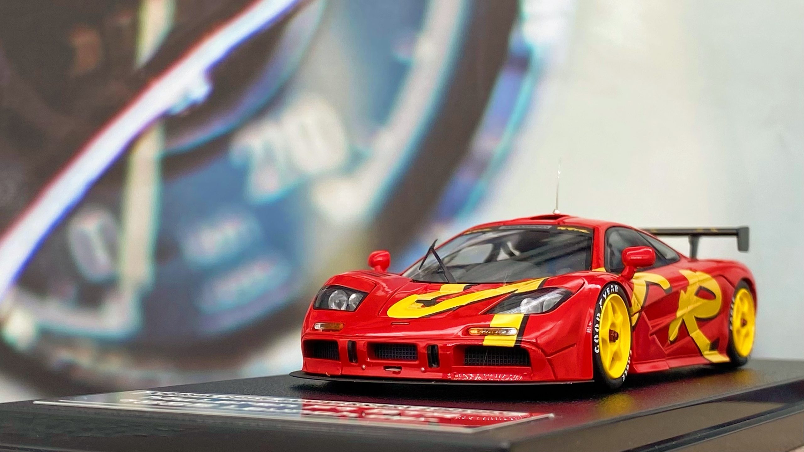 HPI 1:43 MCLAREN F1 GTR 1996 LAUNCH CAR - 8252 - AUTOLETS
