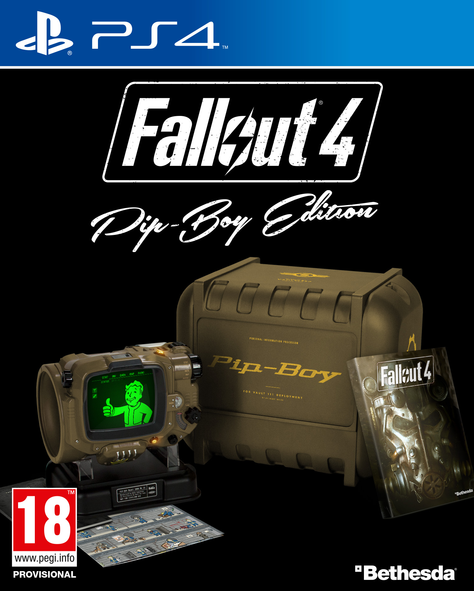 Fallout 4』の「Pip-Boy」レプリカを収録する「Pip-Boy Edition」の