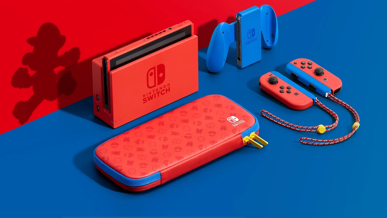 Nintendo Switch「マリオレッド×ブルー セット」発表、2月12日発売へ