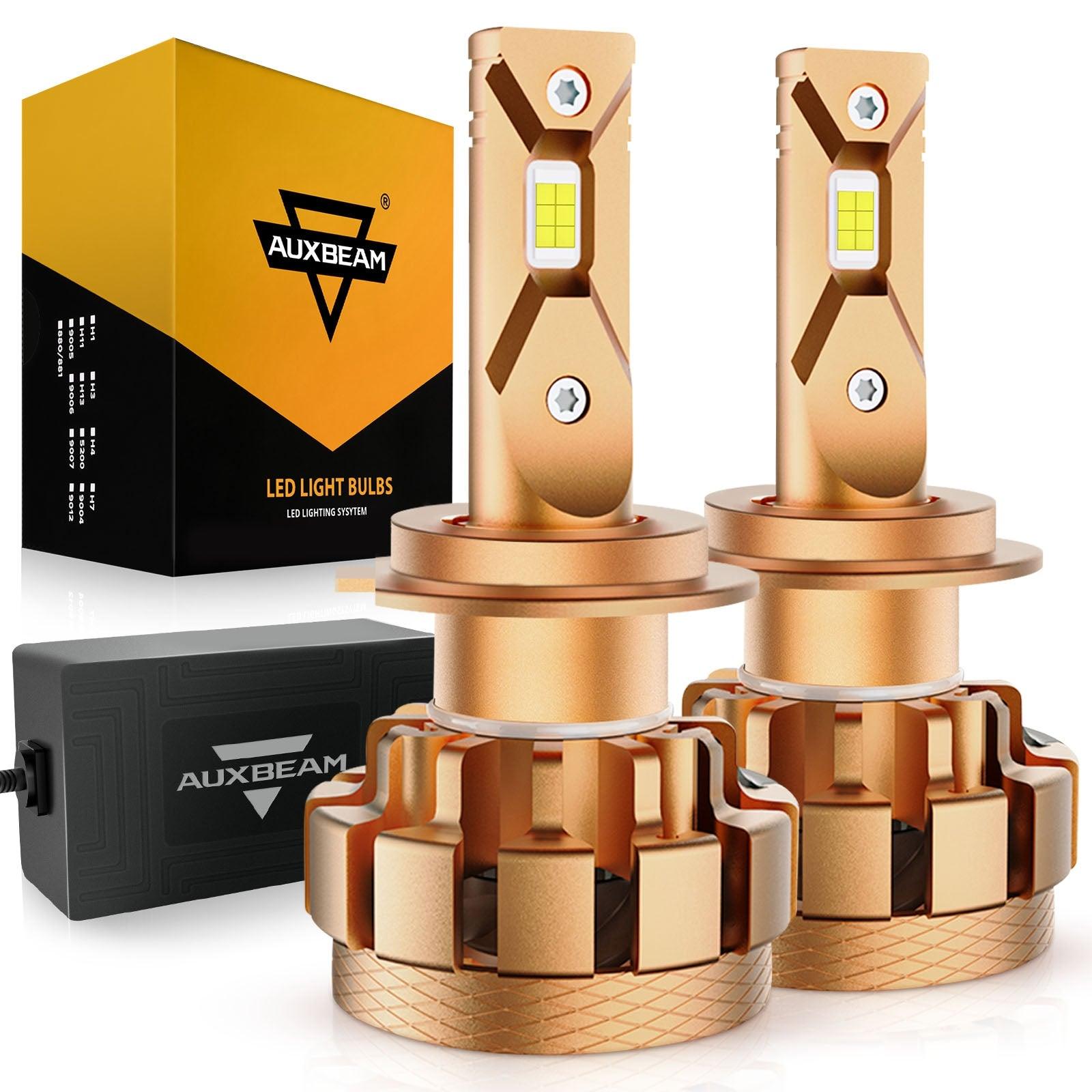 Auxbeam® h7 18000LM F-16 Plus Series led headlights bulb, Best H7