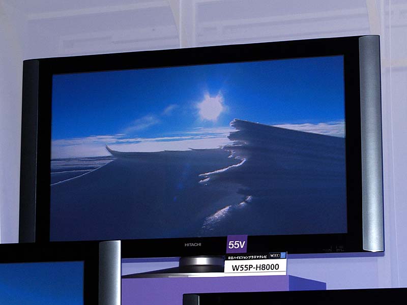 日立、HDDレコーダやWチューナを内蔵したPDP「Wooo」