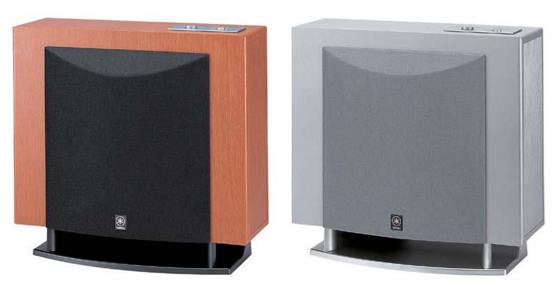 ヤマハ、奥行き130mmの薄型サブウーファ