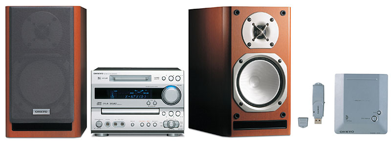 オンキヨー、PCとUSB無線接続可能なCD/MDコンポ