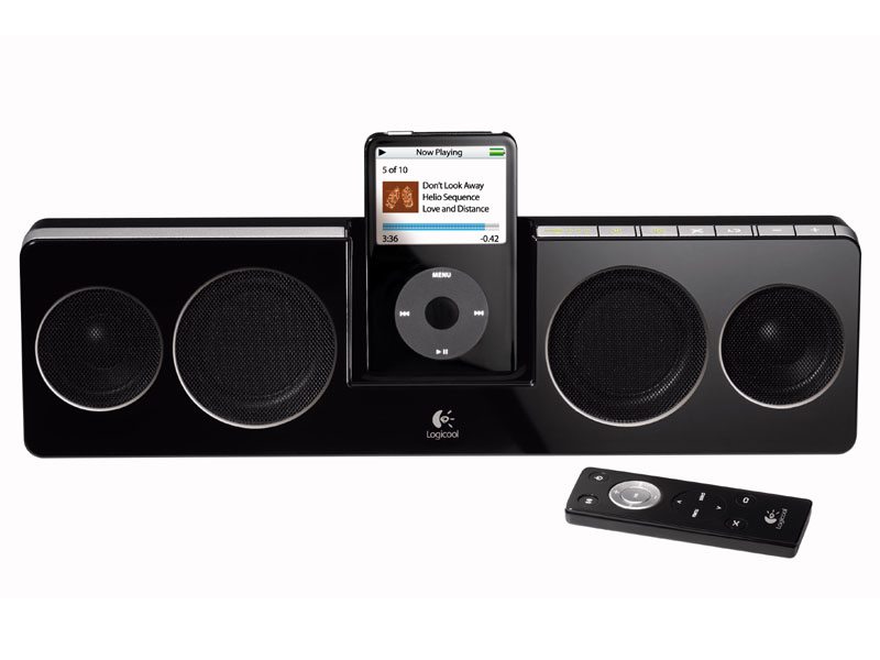 ロジクール、クレードル型iPodスピーカー新モデル