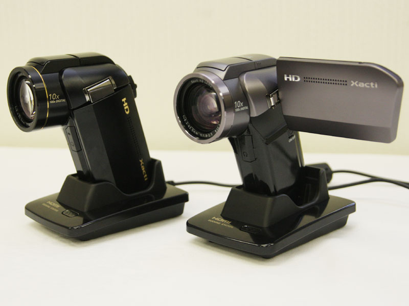 三洋、フルHD「Xacti」に300fps高速撮影対応の新モデル