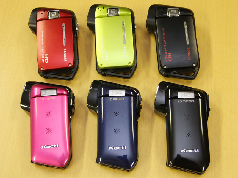 SANYO Xacti DMX-CG10 ピンク (SDカード、ケース付) 【公式通販】